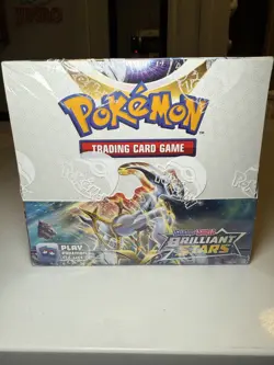 Pokemon Brilliant Stars Booster Box Sealed Sword and Shield - Image 1
