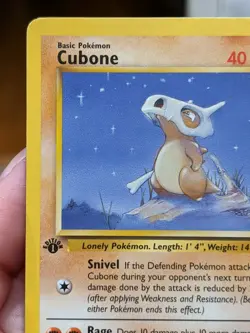 Pokemon TCG Cubone Jungle First Edition 50/64 - Image 2