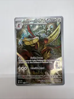Pokemon Kingambit SVP 130 Scarlet & Violet Holo Black Star Promo NM - Image 3