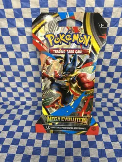 Pokemon Mega Evolution Sleeved Booster Pack Fast & Safe Shipping (Lot of 1) - Image 2