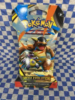 Pokemon Mega Evolution Sleeved Booster Pack Fast & Safe Shipping (Lot of 1) - Image 4
