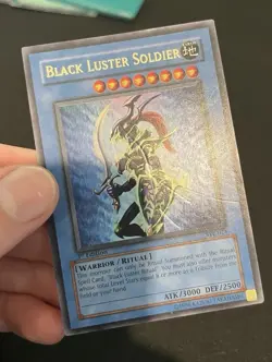 Yu-Gi-Oh TCG Black Luster Soldier SYE-024 Ultra 1st Edition - Image 3