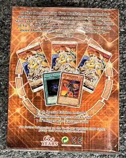 1996 Yu-Gi-Oh! Raging Battle Starter Deck Box - Image 2