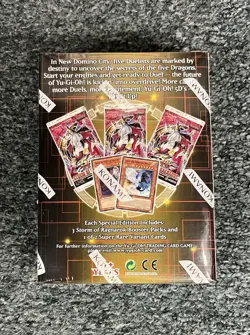 1996 Yu-Gi-Oh! Storm Of Ragnarok Starter Deck Box - Image 2