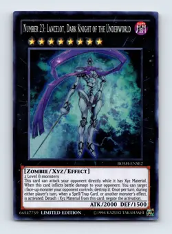 Number 23: Lancelot, Dark Knight of the Underworld Super Rare Breakers of Shadow - Image 1