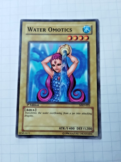 YUGIOH WATER OMOTICS MRD-021 1st Edition - Some Edge Wear - See Pics - Image 1