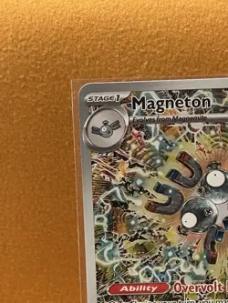 Pokemon TCG Magneton SVP 159 Surging Sparks Promo Card NM Condition - Image 3