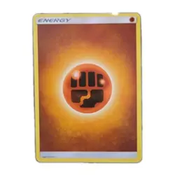 Regular Pokemon Fighting Energy Trading Card 2017 - Image 1