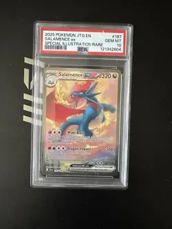 Salamance EX 187/159 Journey Together Special Illustration Card PSA 10 - Image 1