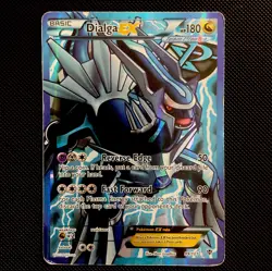 Pokemon TCG Dialga-Ex Plasma Blast Holo Card 99/101 Full Art Ultra mp-hp - Image 1