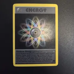 Pokemon Card - Rainbow Energy Team Rocket 80/82 Non Holo Rare WOTC - Image 1