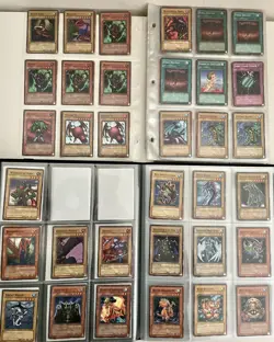 Yugioh Vintage 20 Foil/600 Card Binder Lot Dark Magician Blue-Eyes Red-Eyes 2002 - Image 5