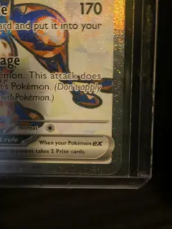 Pokemon TCG Twilight Masquerade Greninja EX 198/167 Ultra Rare Card NM Condition - Image 5