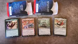 MTG x Spiderman Welcome Decks [4 Colors Only/30-Card Decks] Open Box - Image 1