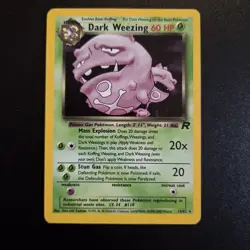 Pokemon Card - Dark Weezing Team Rocket 14/82 Holo WOTC - Image 1