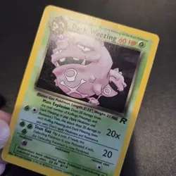 Pokemon Card - Dark Weezing Team Rocket 14/82 Holo WOTC - Image 2