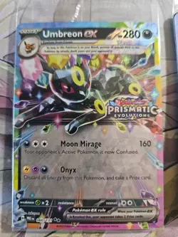 Four Card Lot All Sealed Umbreon Glaceon EX And Two Eevee Promos - Image 2