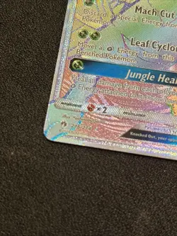 Pokemon TCG Sceptile GX Lost Thunder Holo Card 216/214 Secret Ultra Rare - Image 3