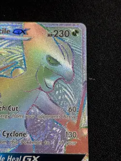 Pokemon TCG Sceptile GX Lost Thunder Holo Card 216/214 Secret Ultra Rare - Image 5
