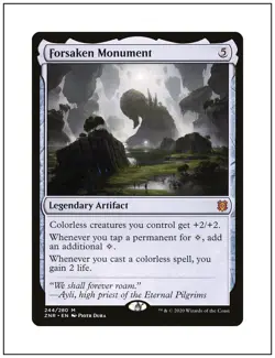1x Forsaken Monument, Magic the Gathering MTG NM - Image 1