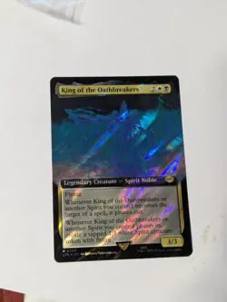 King of the Oathbreakers EXTENDED SURGE FOIL The Lord of the Rings, MTG NM/M - Image 1