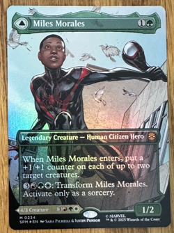 MTG Marvel Spider-Man, Miles Morales / Ultimate Spider-Man 0234 -Borderless Foil - Image 1