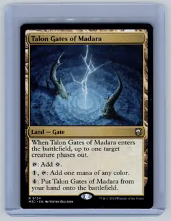 Talon Gates of Madara R Commander: Modern Horizons 3 134 NM M3C MTG Magic RARE - Image 1
