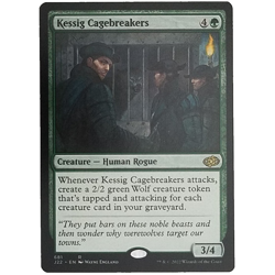 x1 Kessig Cagebreakers J22 MTG M/NM Green Rare Creature Human Rogue TCG CCG - Image 1