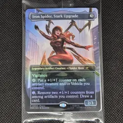 NEW Magic: The Gathering MTG Mary Jane Iron Spider Stark Upgrade Marvel Legends - Image 1
