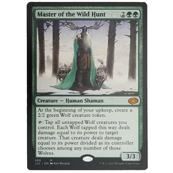 x1 Master of the Wild Hunt J22 MTG M/NM Green Mythic Creature Human Shaman TCG - Image 1