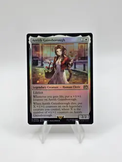 Aerith Gainsborough Final Fantasy Foil MTG - Image 1