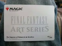 The Emperor of Palamecia MTG Magic Art Series: Final Fantasy (13/53) MINT!! - Image 2