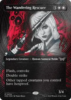 MTG English The Wandering Rescuer (Showcase) (Textured) NM Foil - Image 1