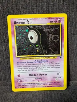 Pokemon TCG Unown [A] (14) - Neo Discovery (N2) Lightly played (LP) - Image 1