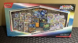 Pokemon Lucario Ex Tyranitar Ex Premium Collection Prismatic Evolution IN HAND - Image 1