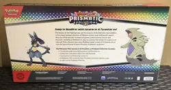 Pokemon Lucario Ex Tyranitar Ex Premium Collection Prismatic Evolution IN HAND - Image 4