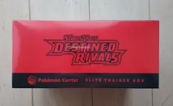 Pokemon Destined Rivals ETB Elite Trainer Box Pokemon Center Exclusive - Sealed - Image 3