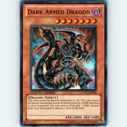 YUGIOH DARK ARMED DRAGON CT07-EN016 SUPER LIMITED ED NM - Image 1