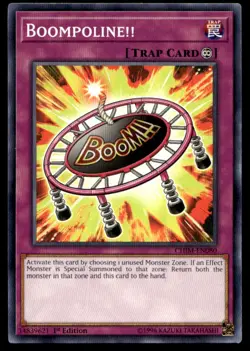 Boompoline!! Chaos Impact CHIM-EN080 MP YuGiOh TCG | Buy 10 Get 10 Free - Image 1