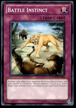 Battle Instinct Duelist Revolution DREV-EN064 MP YuGiOh TCG | Buy 10 Get 10 Free - Image 1