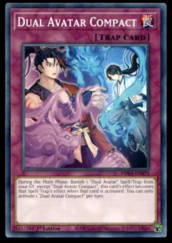 Dual Avatar Compact Phantom Rage PHRA-EN074 MP YuGiOh TCG | Buy 10 Get 10 Free - Image 1