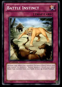 Battle Instinct Duelist Revolution DREV-EN064 MP YuGiOh TCG | Buy 10 Get 10 Free - Image 1