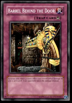 Barrel Behind the Door Retro Pack 2 RP02-EN080 MP YuGiOh TCG | Buy 10 Get 10 Fre - Image 1