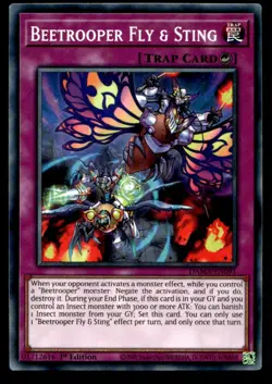 Beetrooper Fly & Sting Dawn of Majesty DAMA-EN091 MP YuGiOh TCG | Buy 10 Get 10 - Image 1
