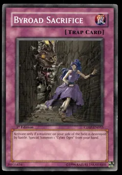 Byroad Sacrifice Cyberdark Impact CDIP-EN055 MP YuGiOh TCG | Buy 10 Get 10 Free - Image 1