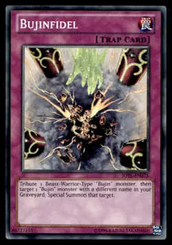 Bujinfidel Judgment of the Light JOTL-EN075 MP YuGiOh TCG | Buy 10 Get 10 Free - Image 1