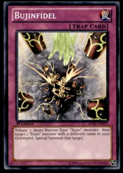 Bujinfidel Judgment of the Light JOTL-EN075 MP YuGiOh TCG | Buy 10 Get 10 Free - Image 1