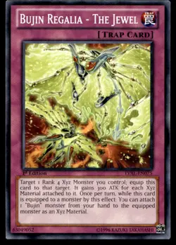 Bujin Regalia - The Jewel Legacy of the Valiant LVAL-EN075 MP YuGiOh TCG | Buy 1 - Image 1