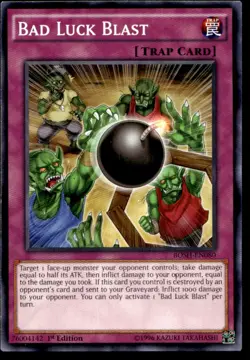 Bad Luck Blast Breakers of Shadow BOSH-EN080 MP YuGiOh TCG | Buy 10 Get 10 Free - Image 1