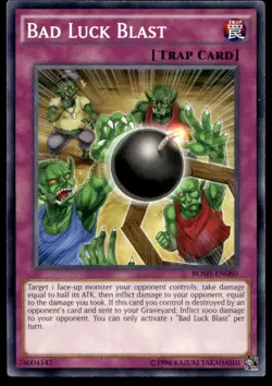 Bad Luck Blast Breakers of Shadow BOSH-EN080 MP YuGiOh TCG | Buy 10 Get 10 Free - Image 1